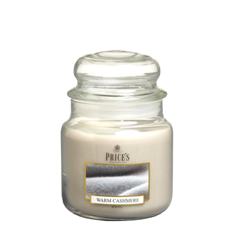 Price's Warm Cashmere Medium Jar Candle £9.59